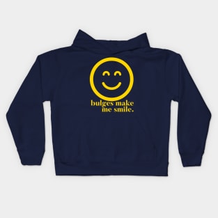 Bulges Make Me Smile Kids Hoodie